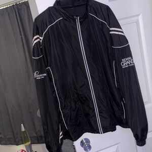 Black Indiana Grand Racing and Casino Hoosier Park Windbreaker Jacket